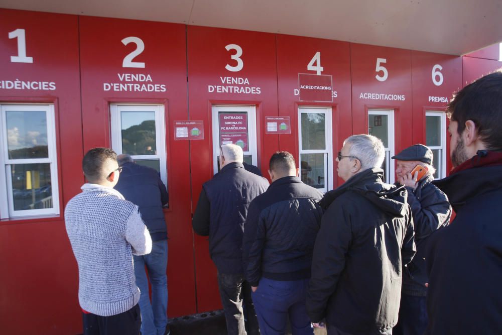 Venda d'entrades pel partit contra el Reial Madrid de Copa