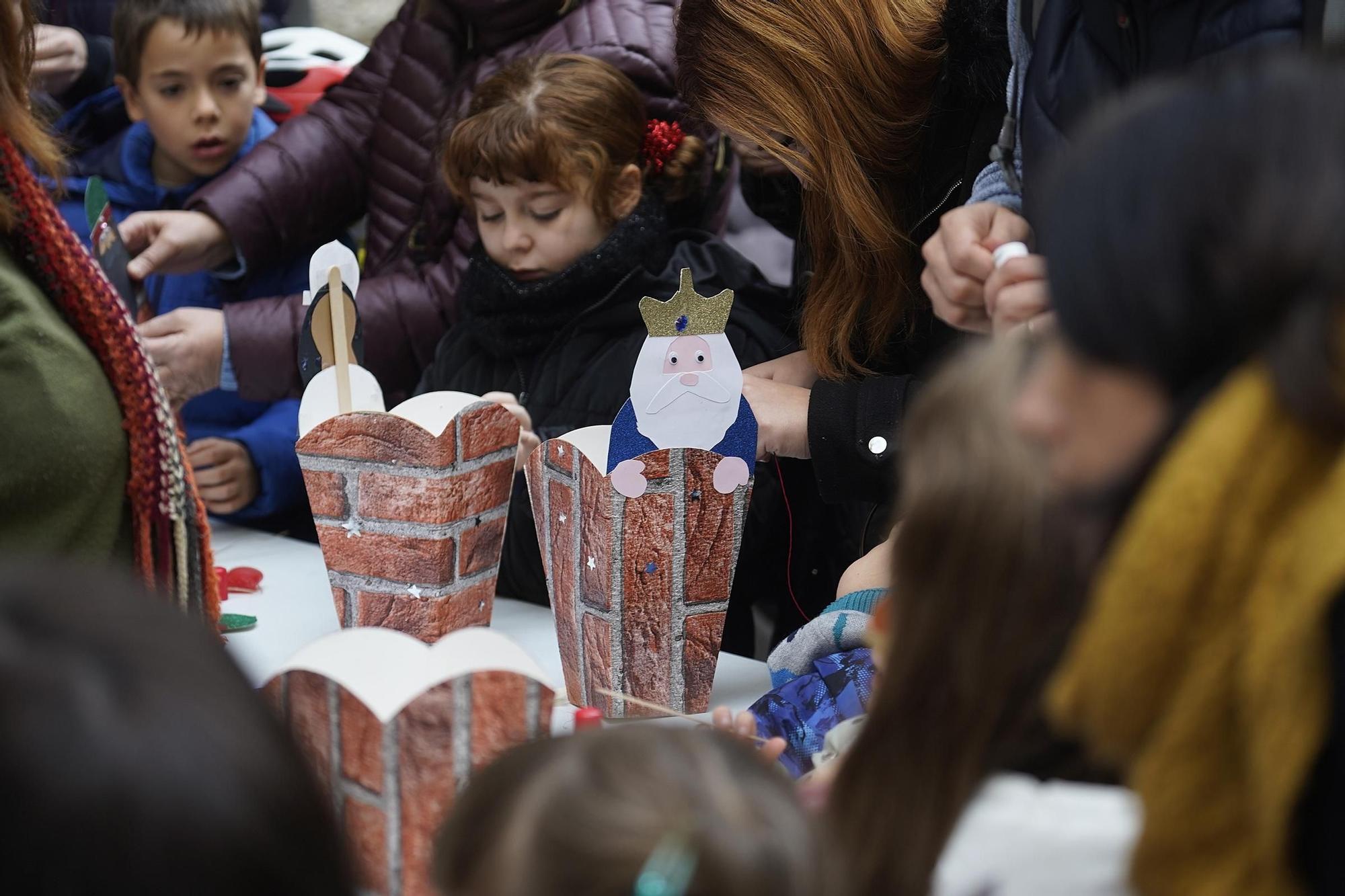 Les millors imatges del taller de Fanalets a la Rambla de Girona