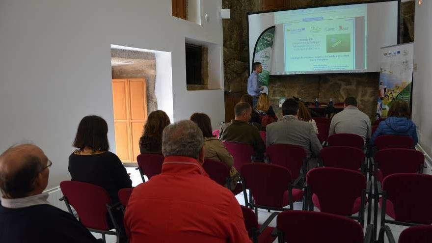 Asistentes a los proyectos de promoción del turismo presentados ayer en Fermoselle.