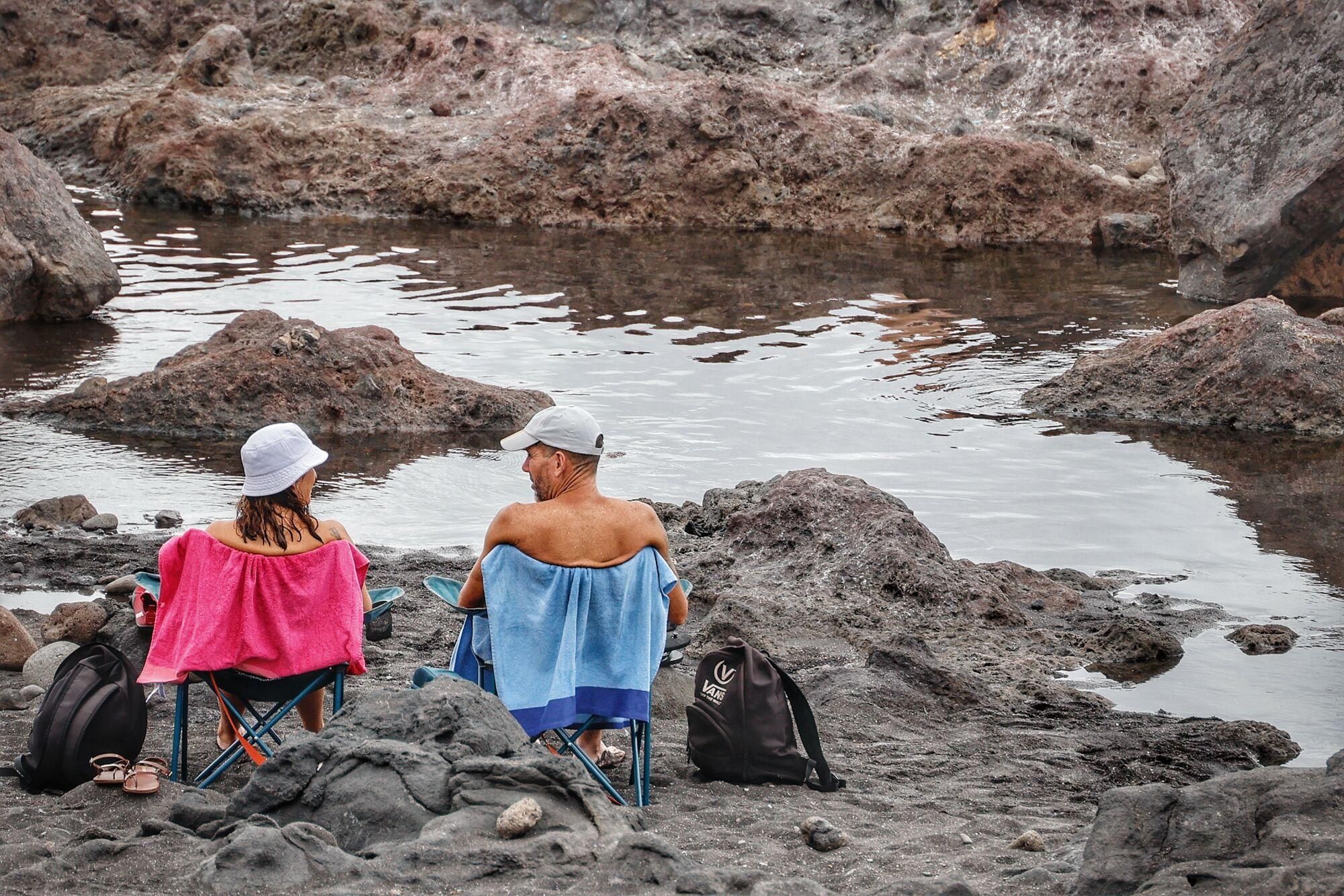 La Punta del Hidalgo: piscina natural y sendero costero