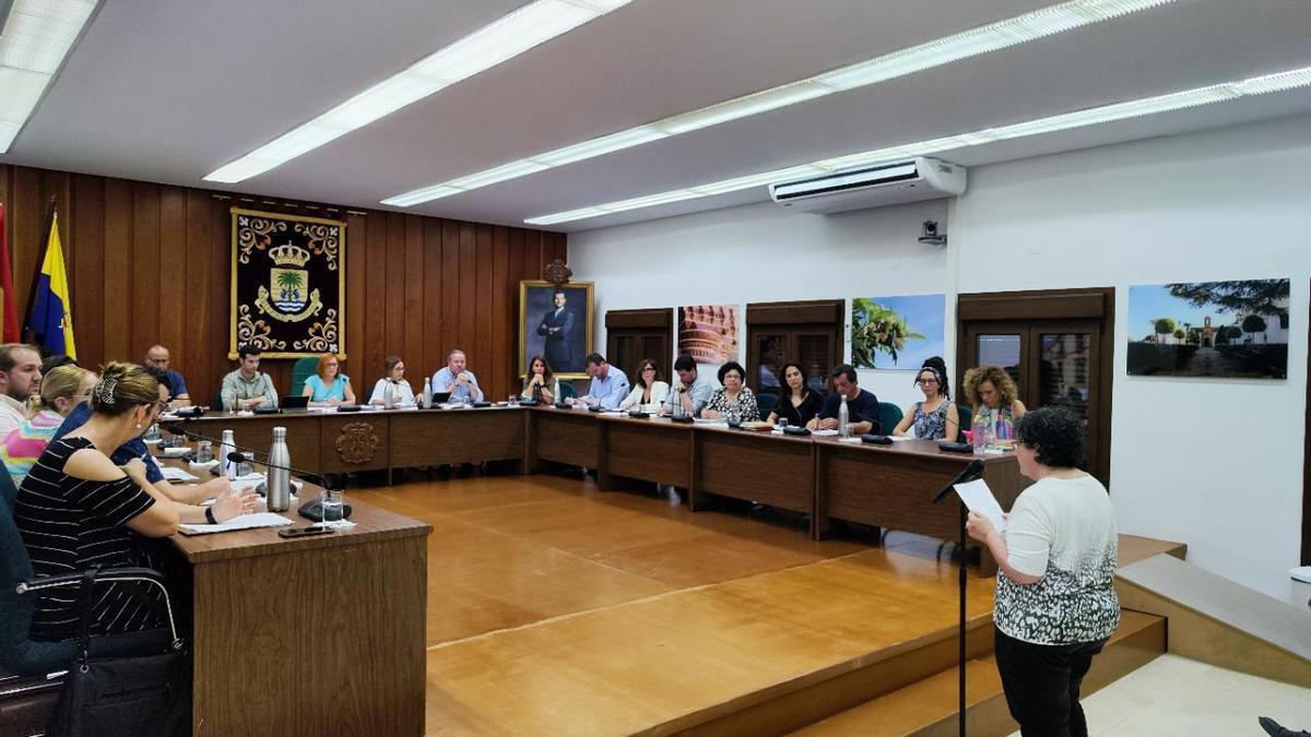 Salón de plenos del Ayuntamiento de Palma del Río.