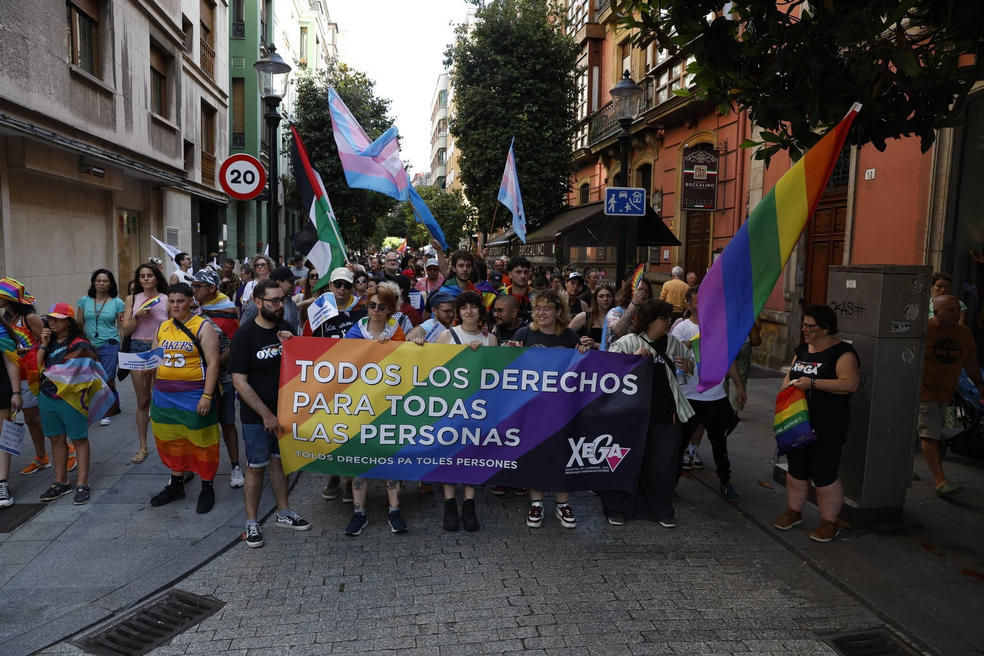 Así fue el desfile del Orgullo en Gijón (en imágenes)