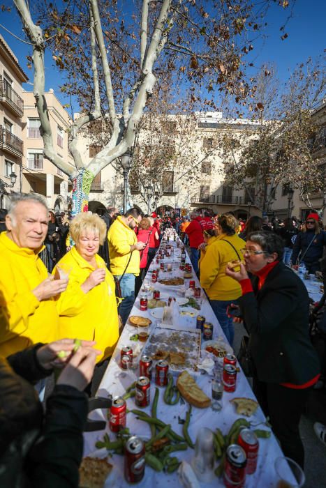 Pasacalles por el Mig Any fester en Elche