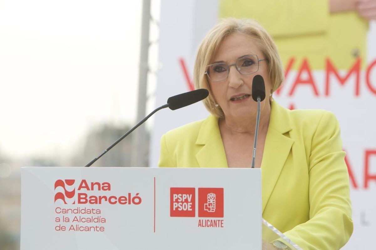 Presentación de Ana Barceló como candidata a la alcaldía de Alicante