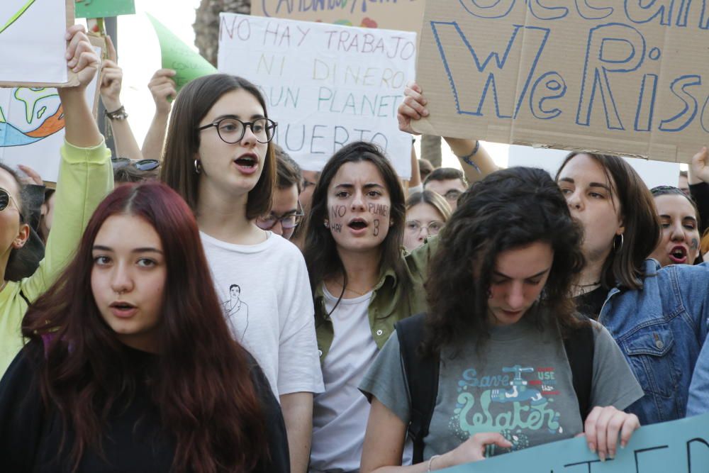 Clamor joven en Alicante contra el cambio climático