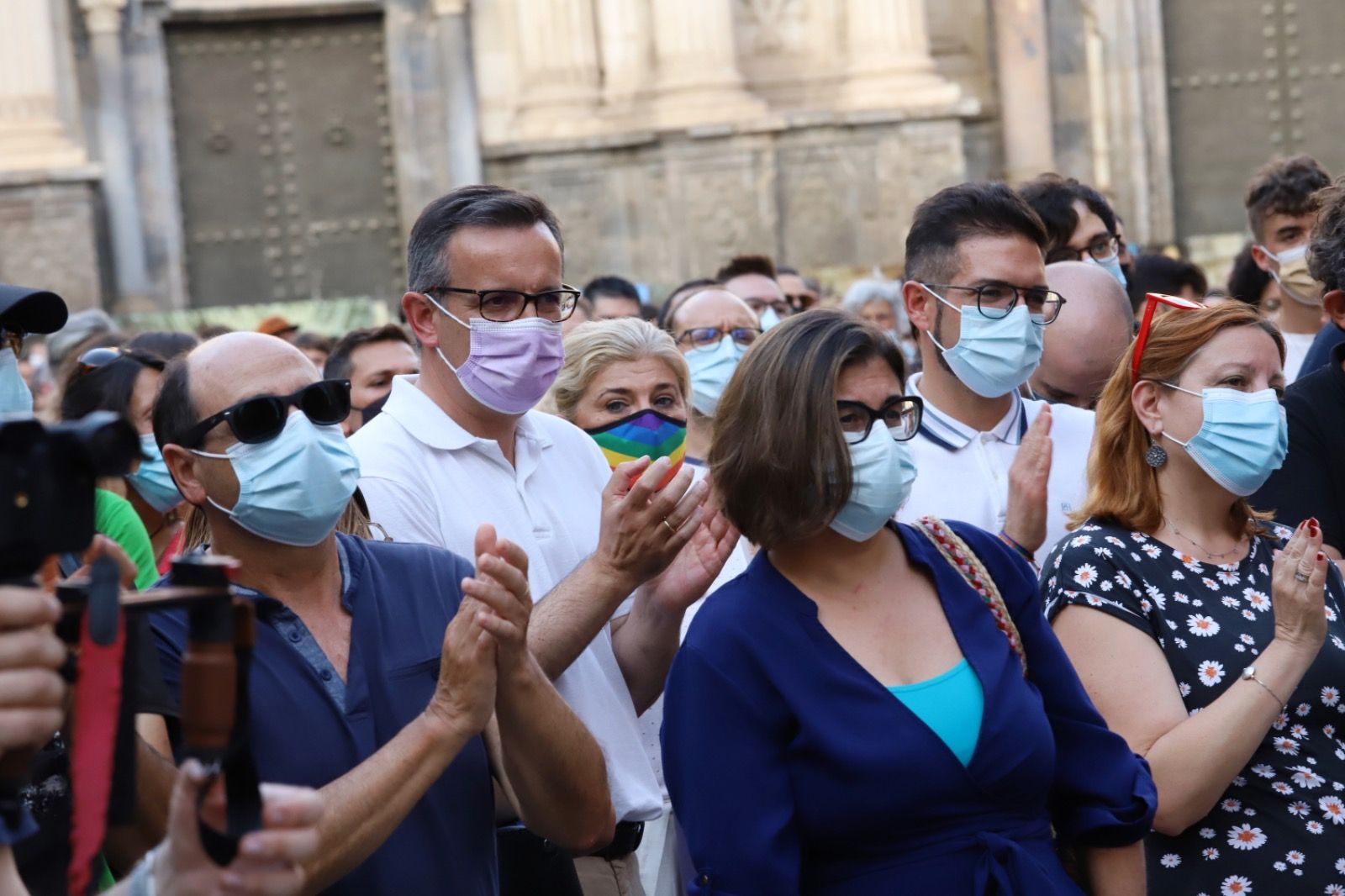 Concentración en Murcia para pedir justicia por el asesinato homófobo de Samuel