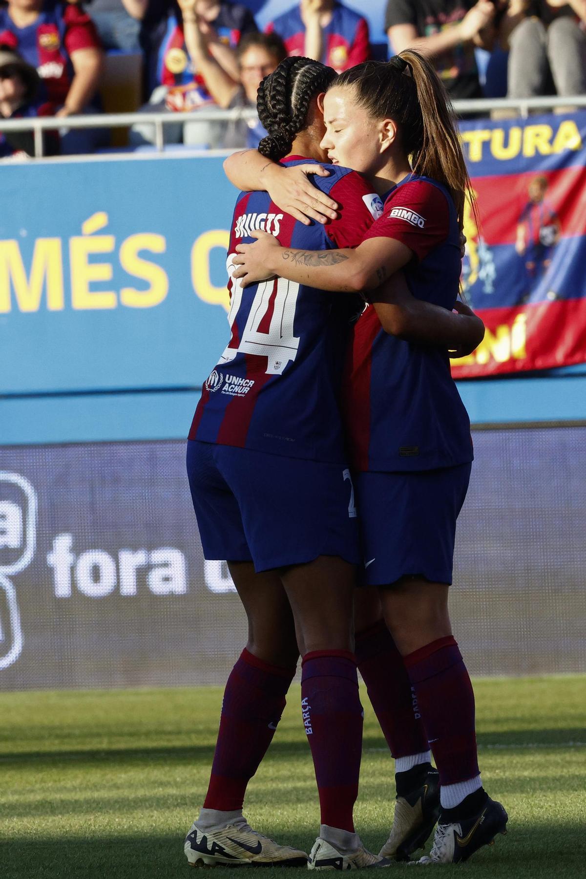 FC Barcelona - Villarreal, el partido de la jornada 23 de la LigaF, en imágenes.