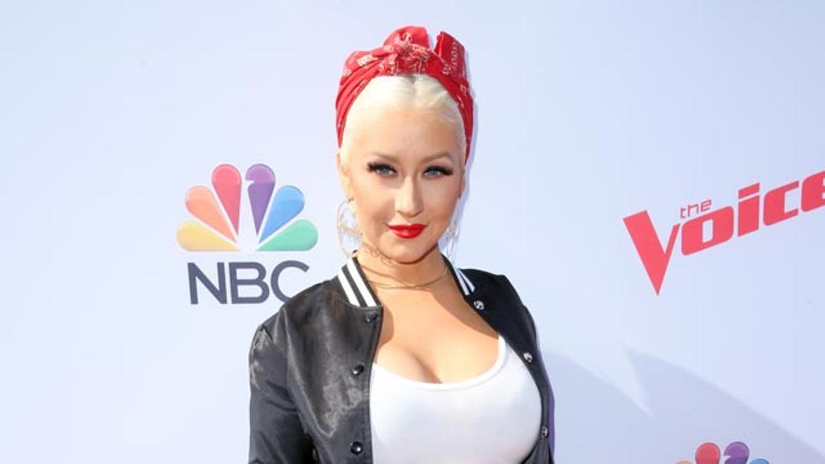 Christina Aguilera, en el karaoke solidario