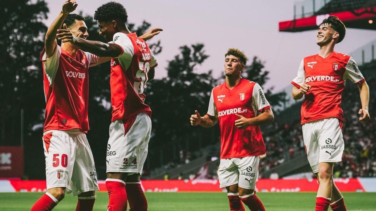 El 'derbi' del hijo de Luisinho ante el Celta