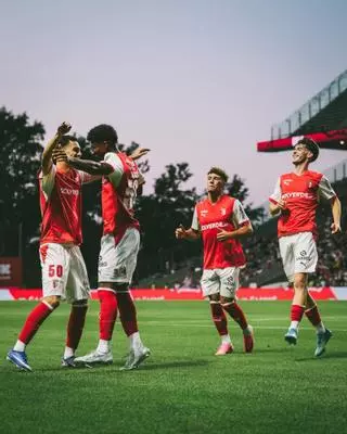 El 'derbi' del hijo de Luisinho ante el Celta