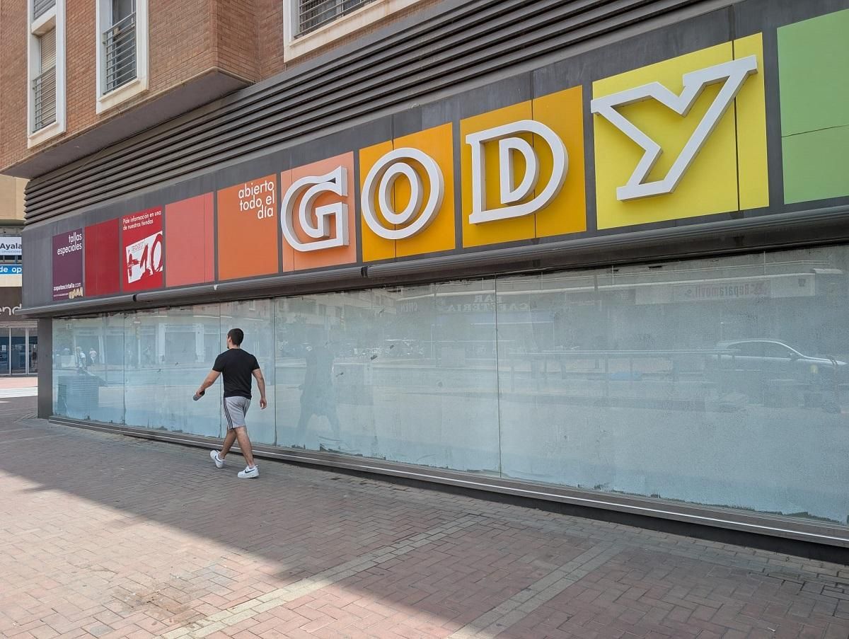 El establecimiento de Gody en la calle Cuarteles de Málaga capital, este lunes 16 de junio.