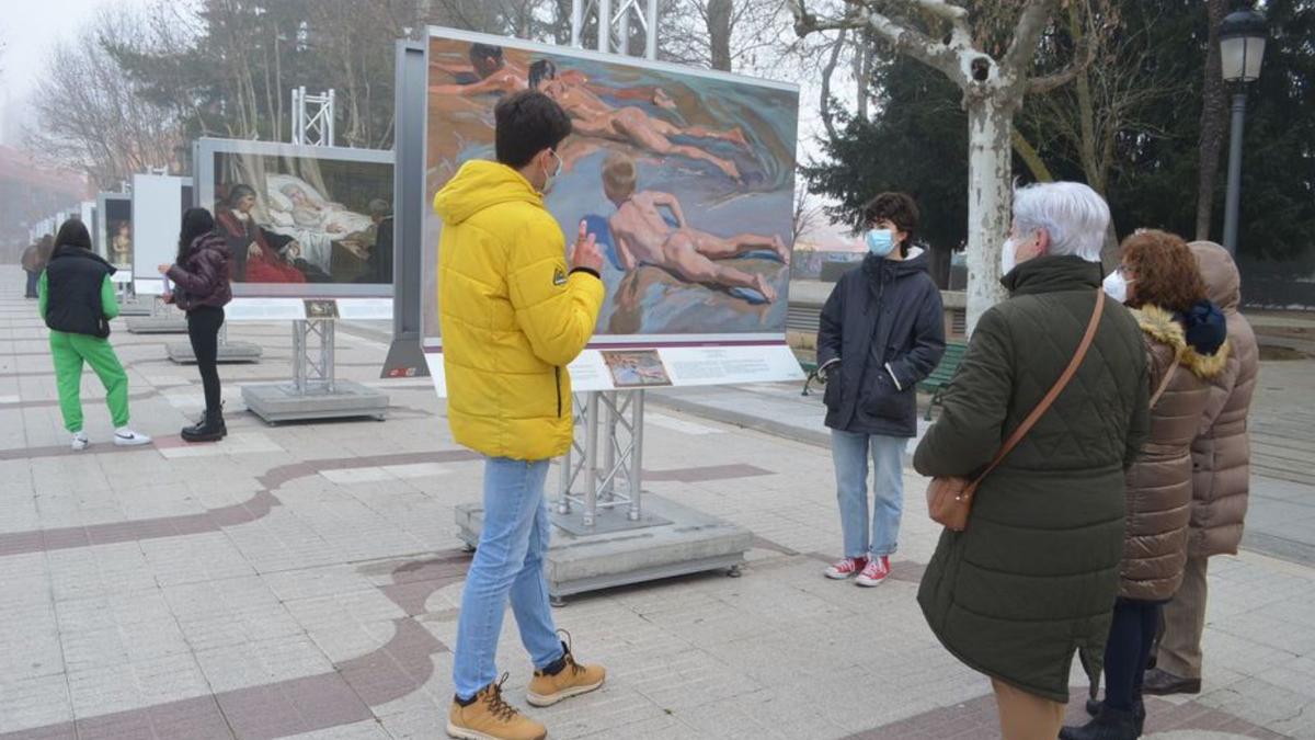 Los participantes estuvieron en grupos para hacer la visita. | E. P.