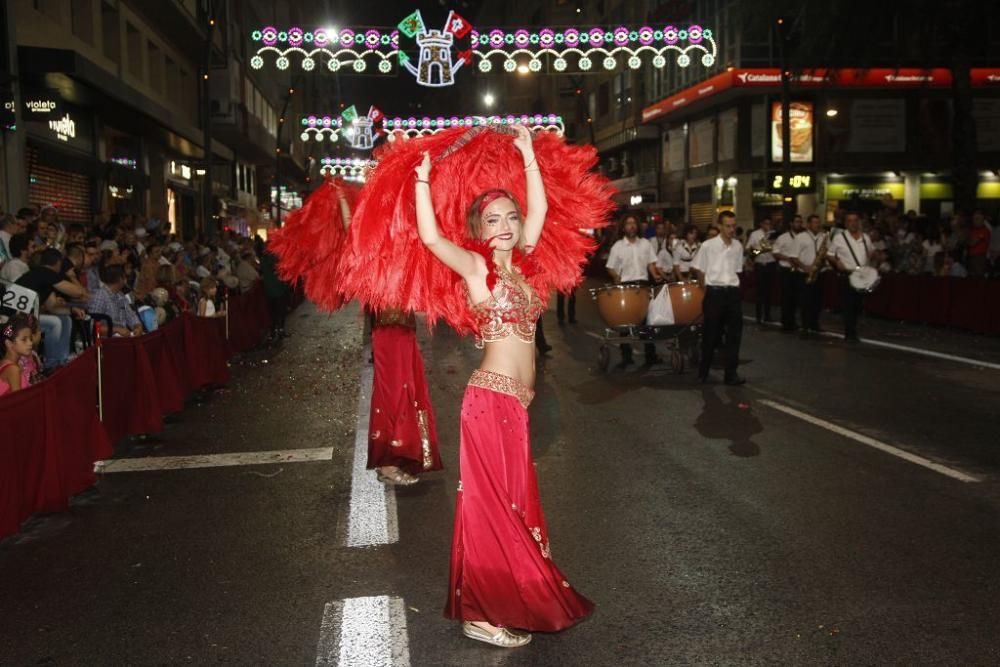 Desfile de Moros y Cristianos en Murcia