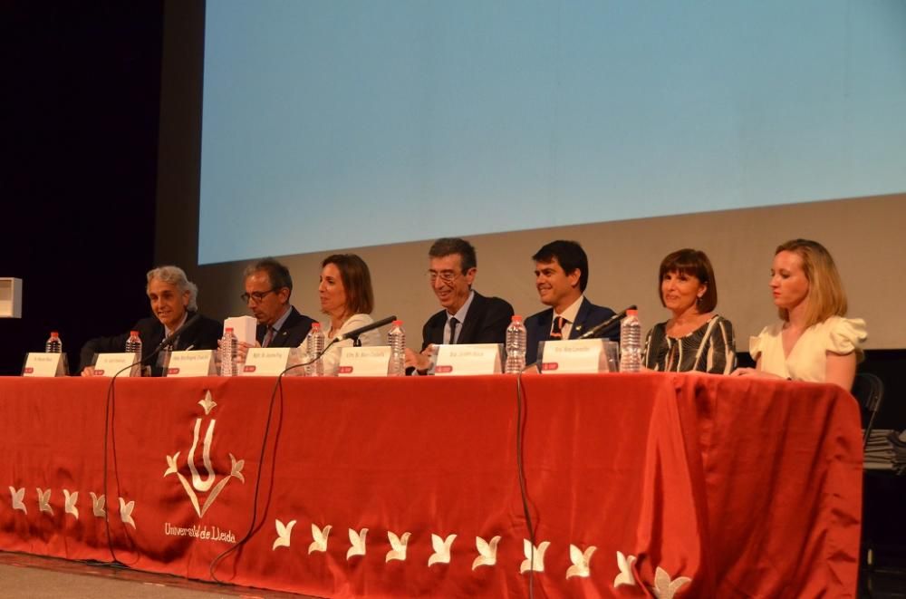 Acte de graduació dels primers infermers de la UdL a Igualada