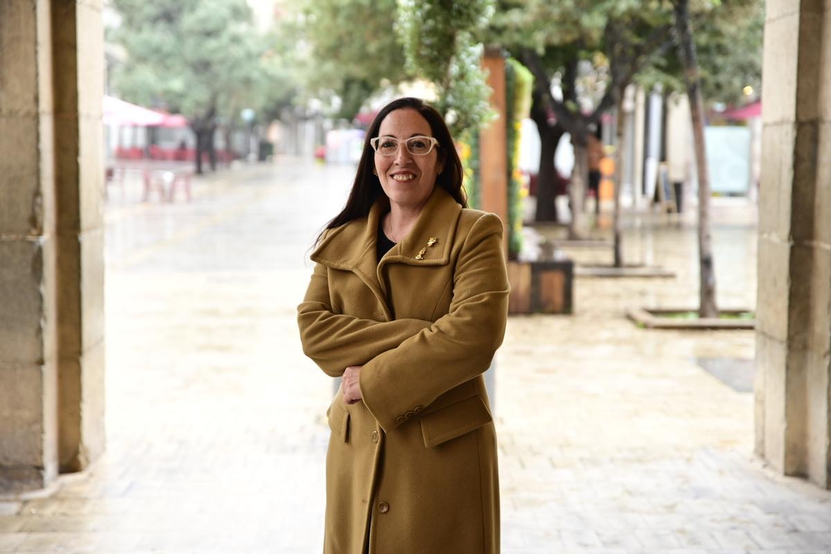 Pilar Gijón Ribera, la nova presidenta de la gaiata 7 Cor de la Ciutat.