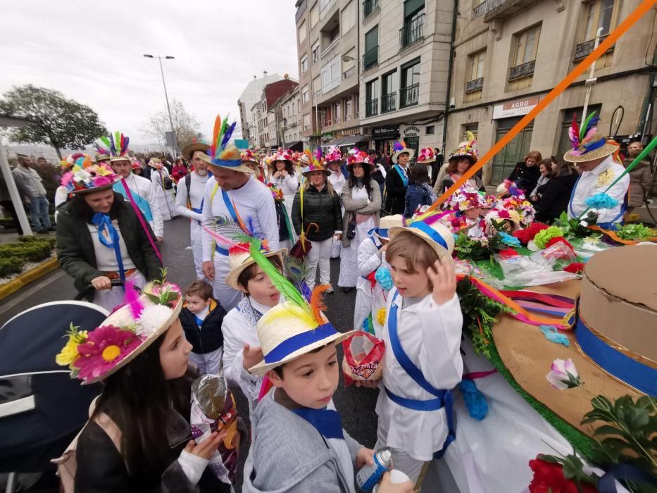 Moaña, Aldán y Bueu dicen adiós a sus carnavales con altas dosis de humor y originalidad.