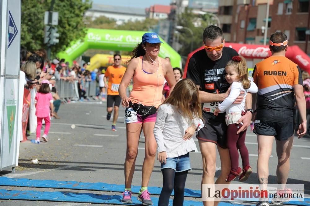 Media Maratón de Murcia: llegada (2ª parte)