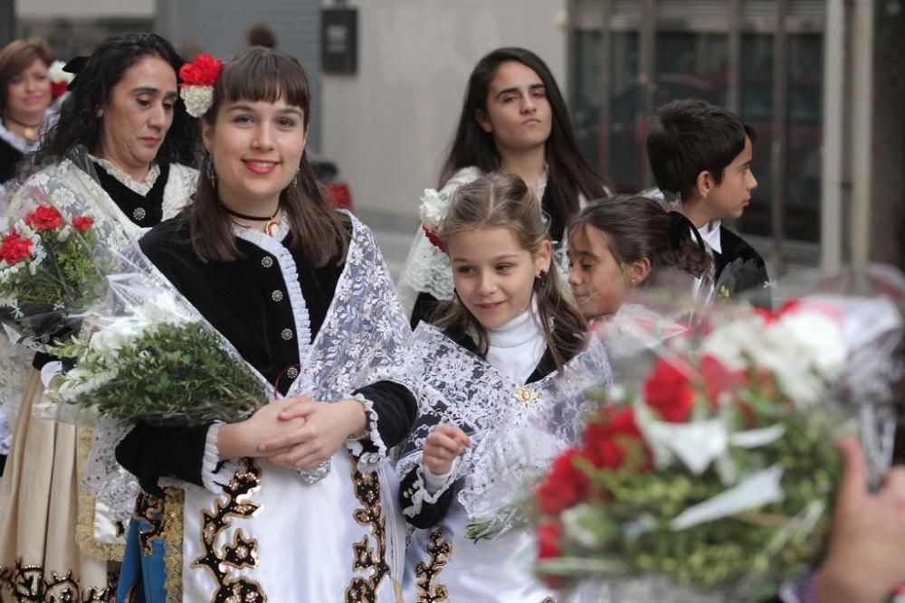 Ofrenda floral a la Virgen de la Caridad de Cartagena