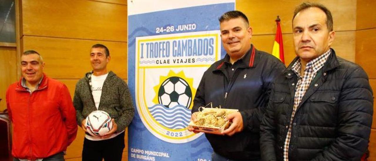 Presentación de las Xornadas da Ostra y del torneo de fútbol.  |  // IÑAKI ABELLA