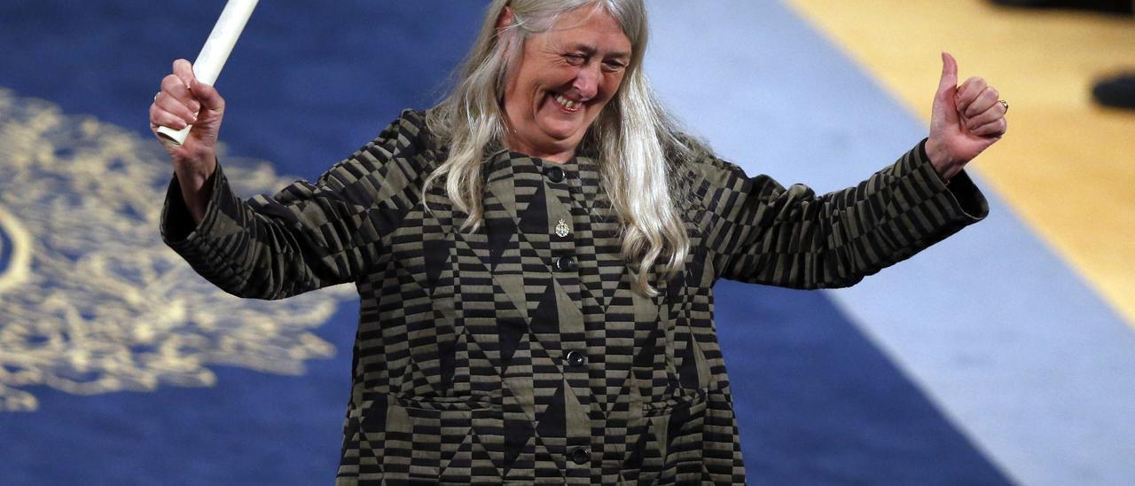 La historiadora Mary Beard, premiada en 2016.