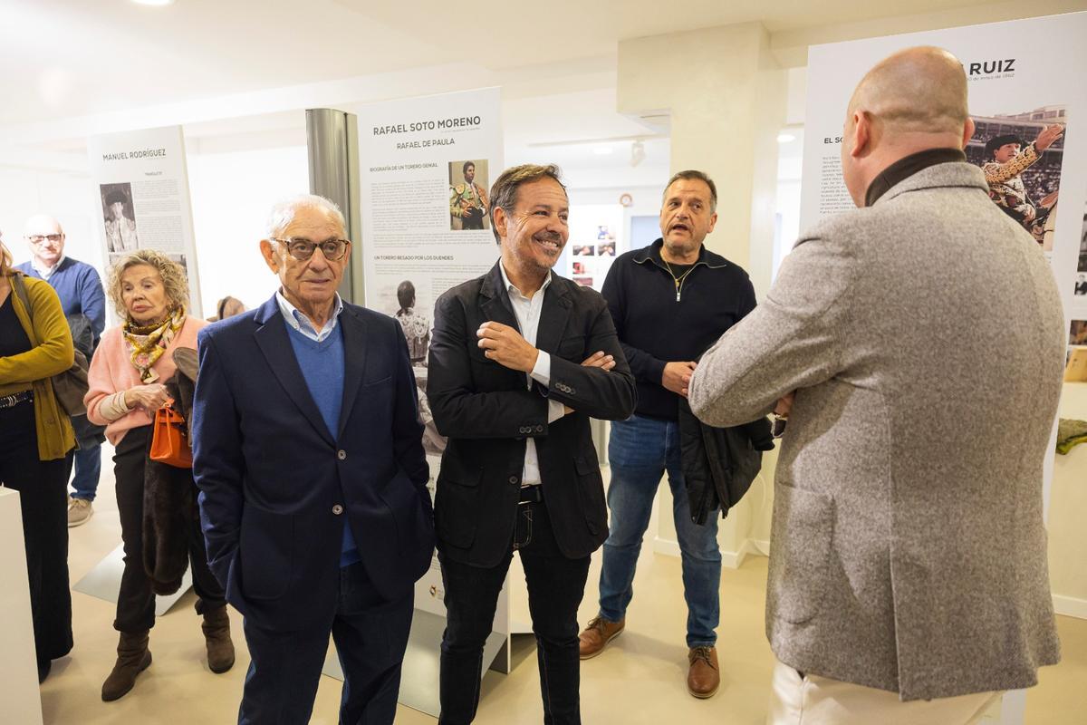 Visita de José Luis y Alberto Ramírez al Museu del Bou de Burriana