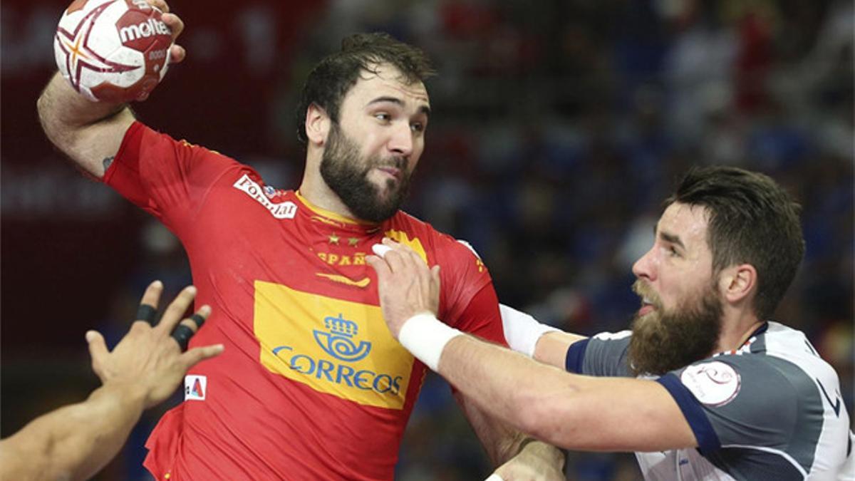 Joan Cañellas, durante las semifinales del pasado Mundial de Catar