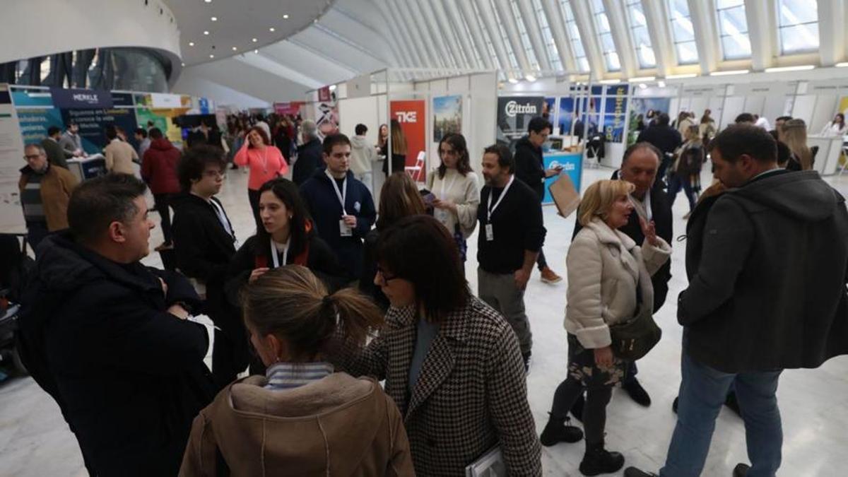 Un foro de empleo, en una imagen de archivo