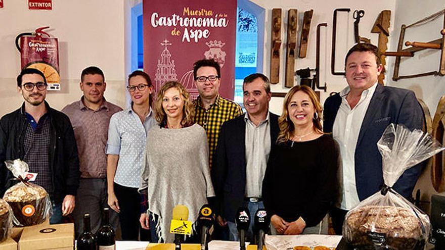 Presentación de la segunda muestra de gastronomía de Aspe.