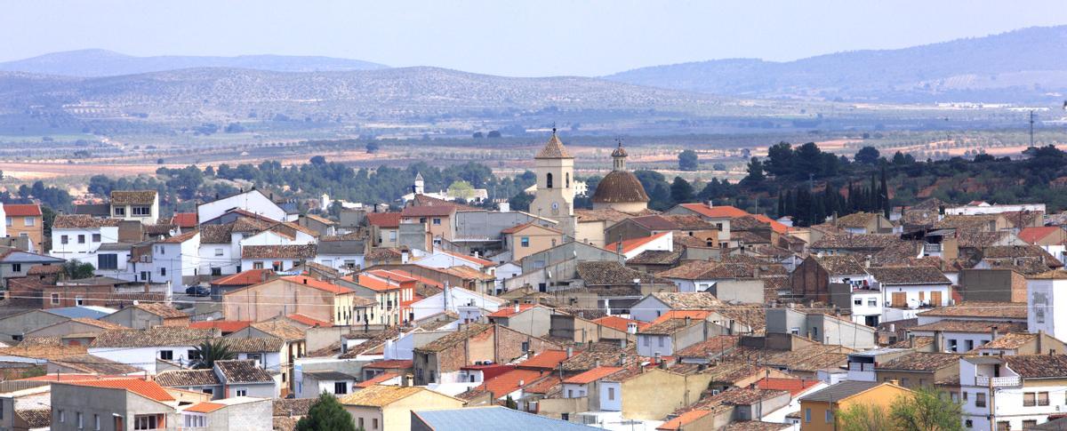Panorámica de Villargordo del Cabriel