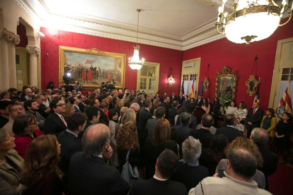 Acto institucional por el día de las Islas Baleares en el Parlament