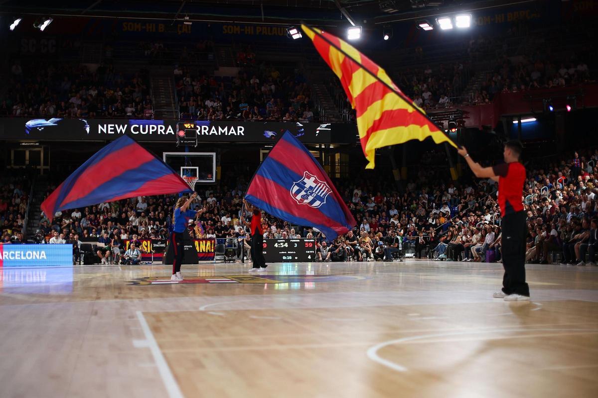 El Palau espera vivir otra gran actuación del Barça después de la vivida en la Euroliga ante el Valencia Basket