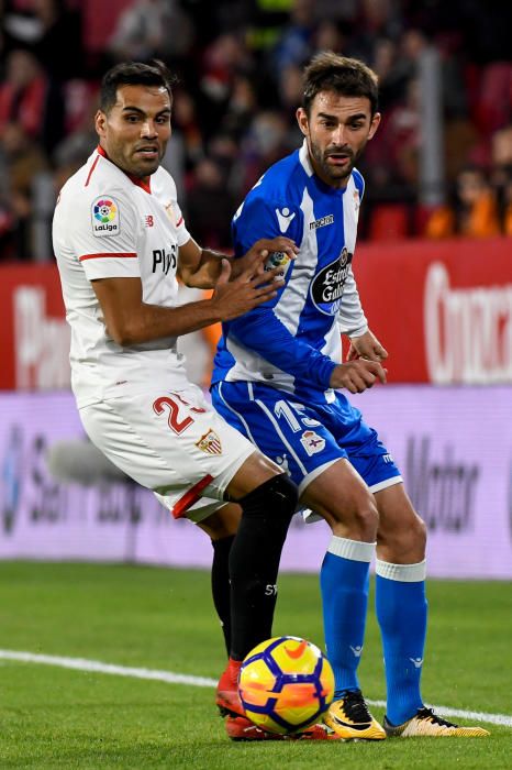 El Dépor cae 2-0 en Sevilla