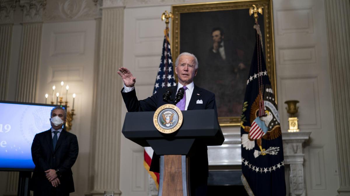 El presidente de EEUU, Joe Biden