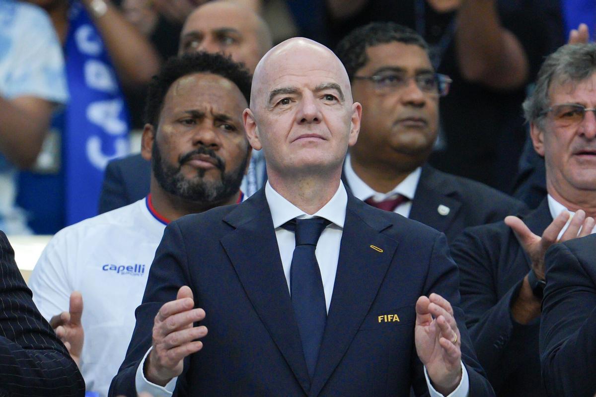 El presidente de la FIFA, Gianni Infantino
