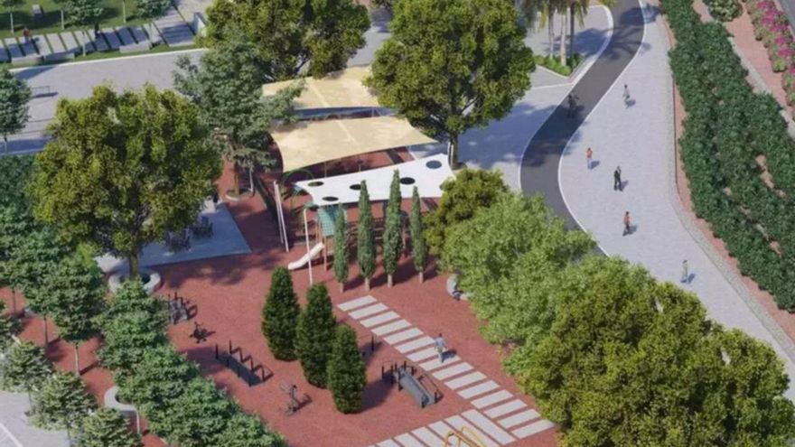Recreación de cómo será el Parque Metropolitano Oeste.