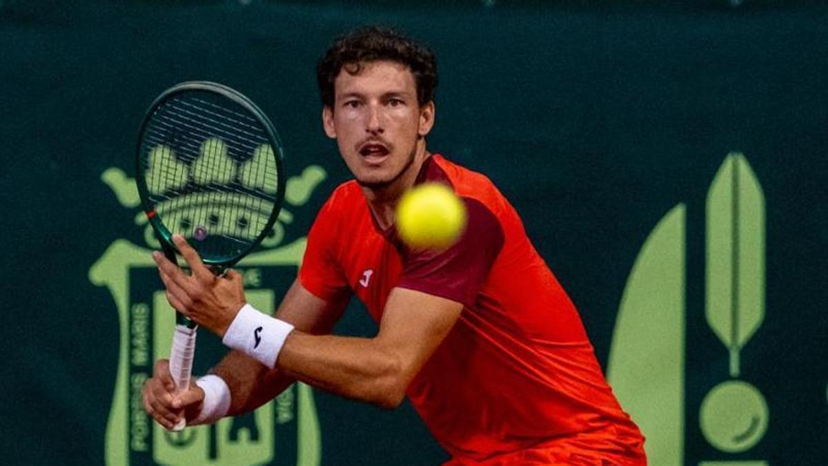 Pablo Carreño durante un partido reciente
