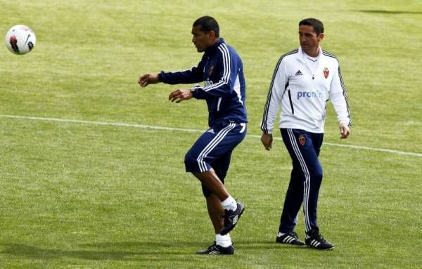 Imágenes del entrenamiento del Real Zaragoza