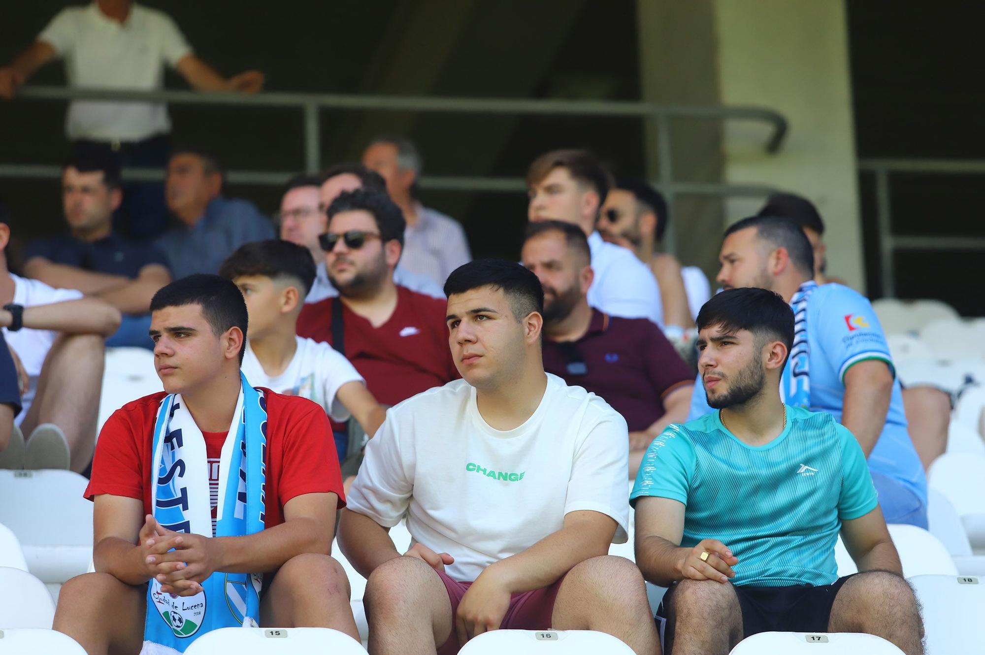 El derbi de play off entre el Córdoba B y el Ciudad de Lucena, en  imágenes