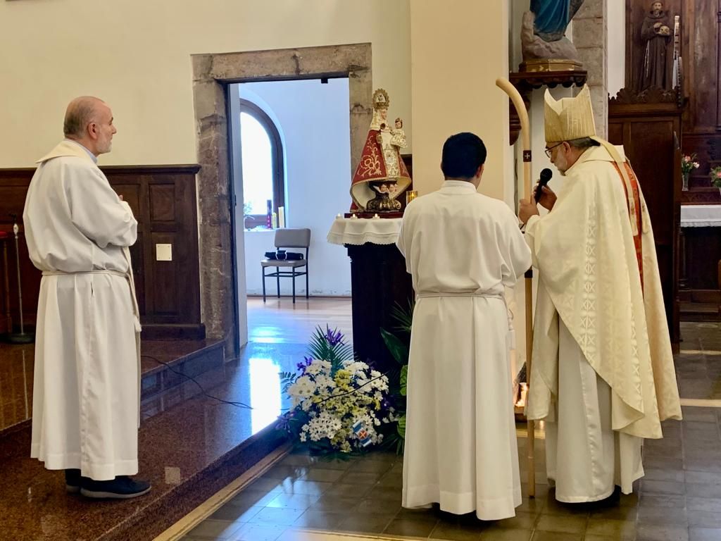 San Cucao ya tiene su Virgen de Covadonga