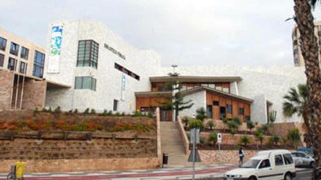Imagen de la Biblioteca Pública de la capital grancanaria.
