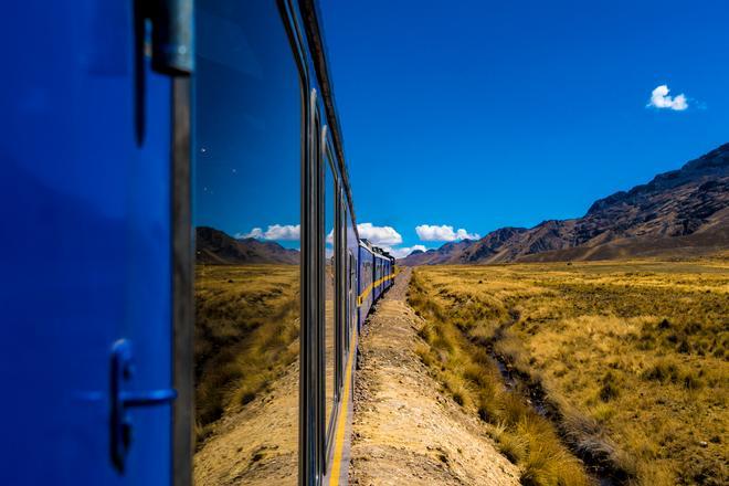 Ferrocarril del cielo de Perú