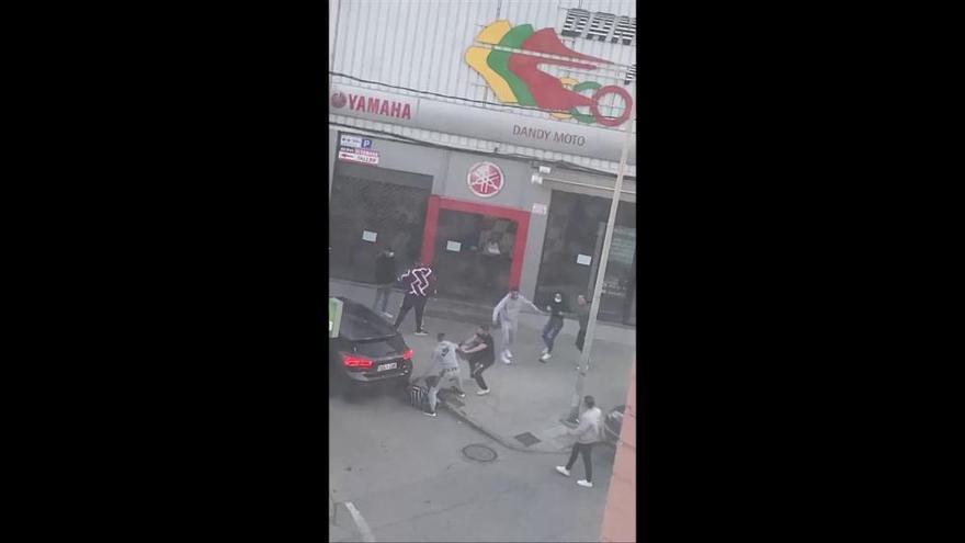 Pelea entre bandas por la venta de drogas en San Ginés (Cartagena)