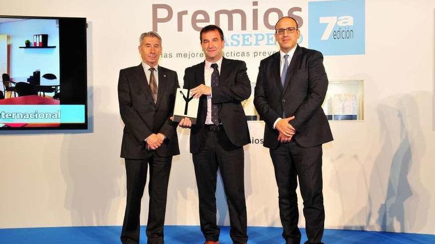 Una empresa de Grado, premiada por sus prácticas preventivas