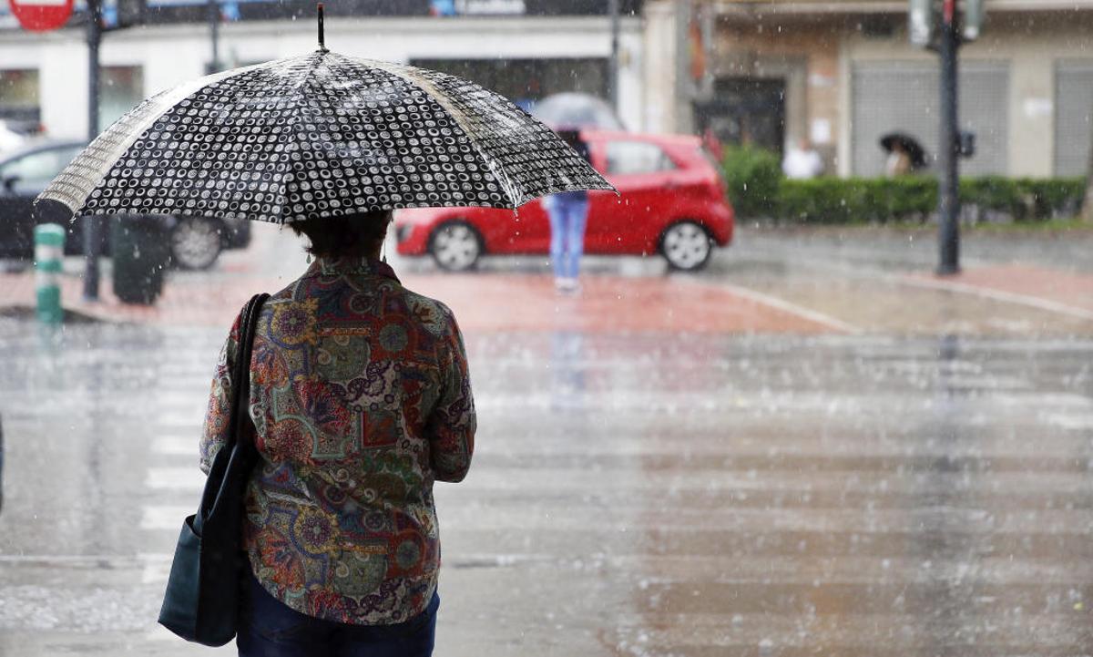 El tiempo en Valencia amenaza lluvia y tormenta.