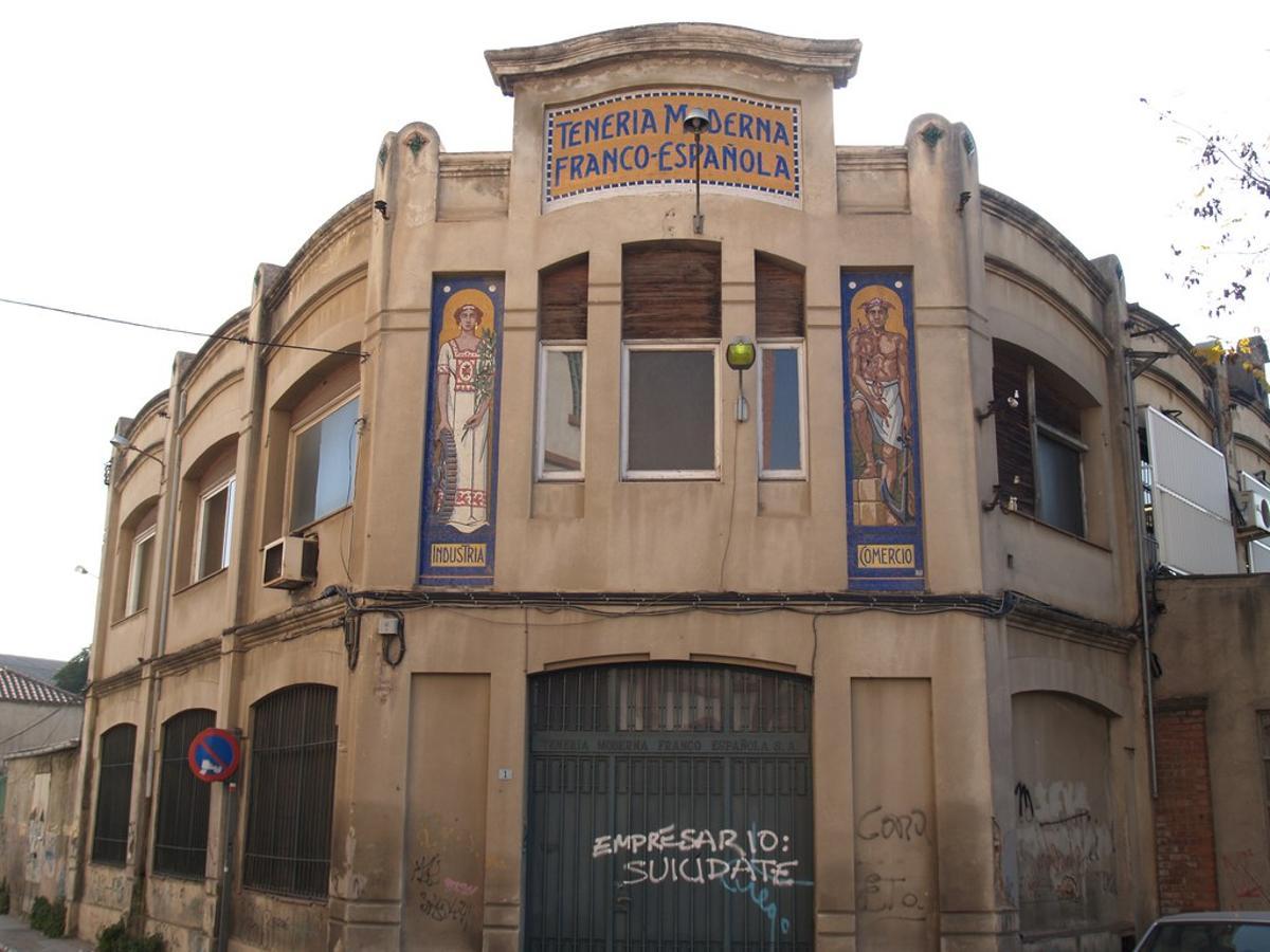 Tenería moderna Franco-Española de Mollet