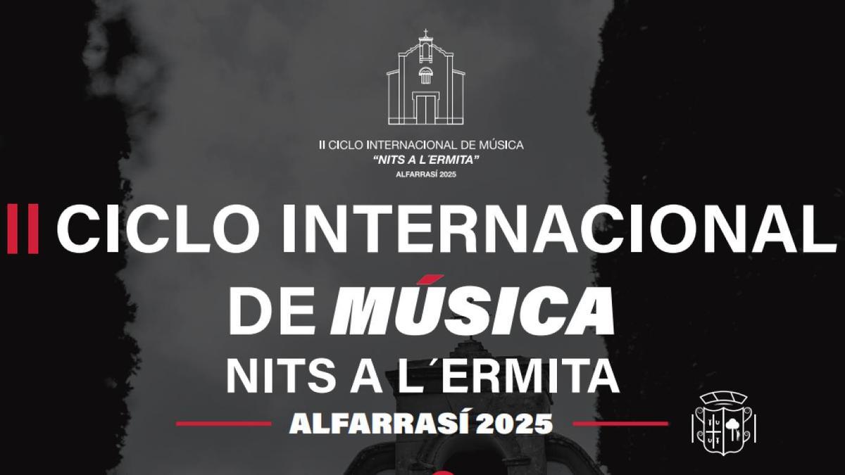 Cartel de Nits a l'Ermita - Alfarrasí 2025