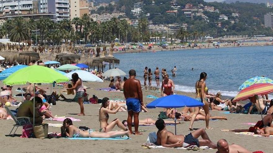 Playa de la Malagueta.