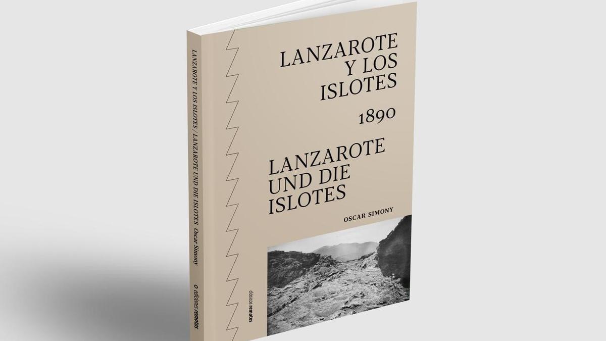 Portada del libro 1890: Lanzarote y los islotes. Lanzarote und die islotes