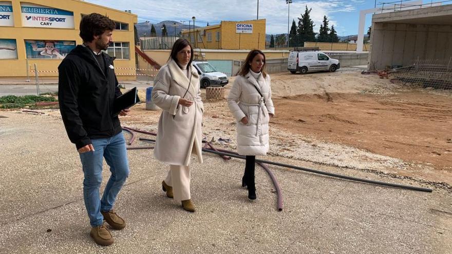 Ronda inicia las obras de una plaza junto a la biblioteca comarcal