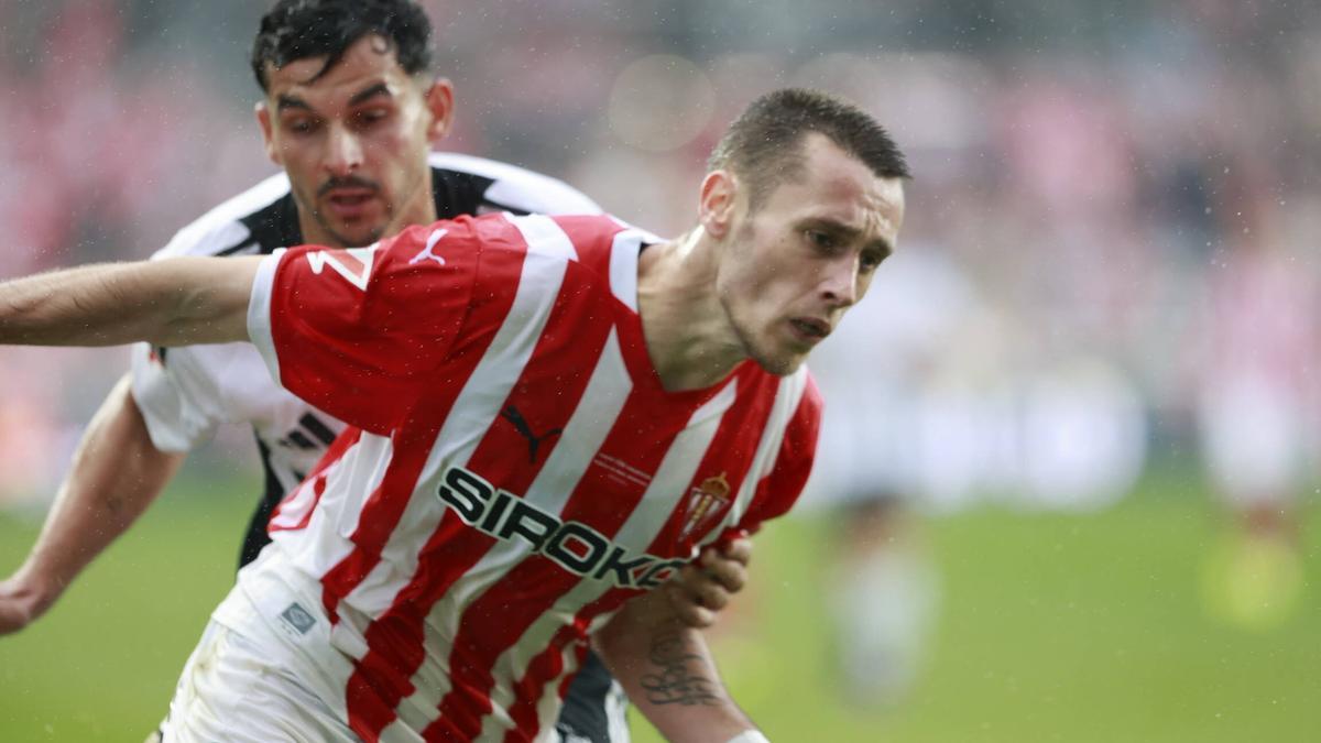 Así fue el partido entre el Sporting y el Burgos